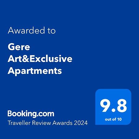Gere Art&Exclusive Apartments هاركاني المظهر الخارجي الصورة